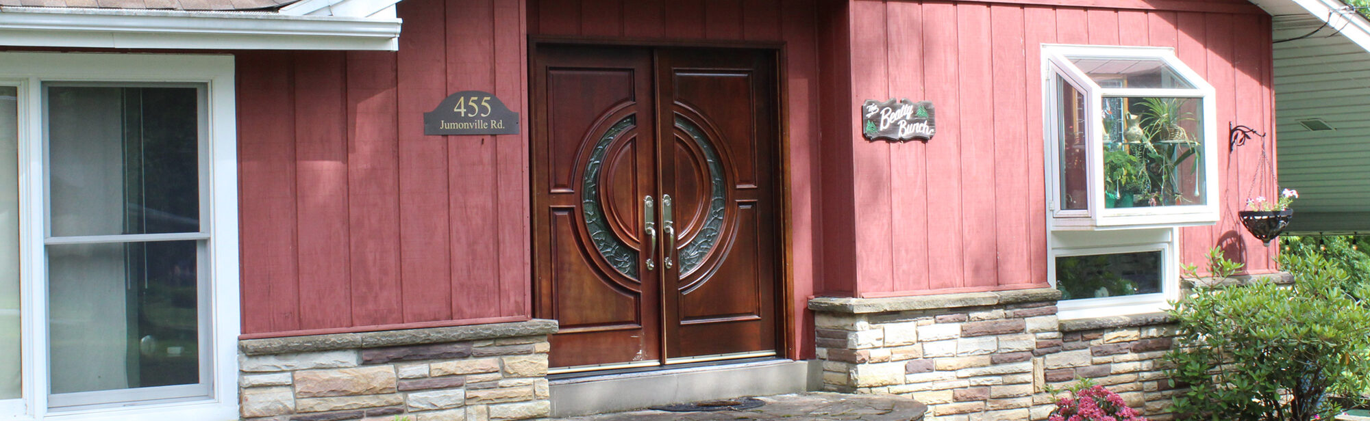 front door header